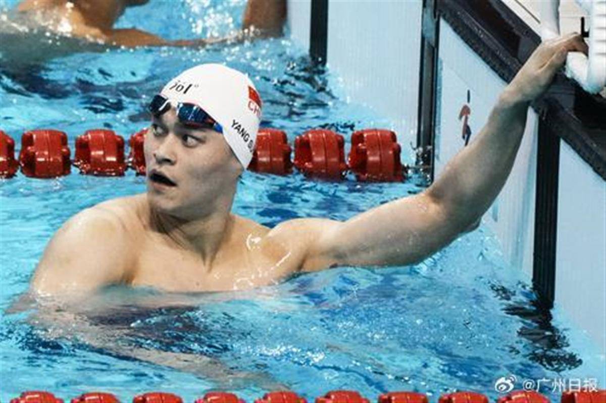 孫楊最后一刻被湖北小將反超，將滿34歲的他成全場年紀(jì)最大選手
