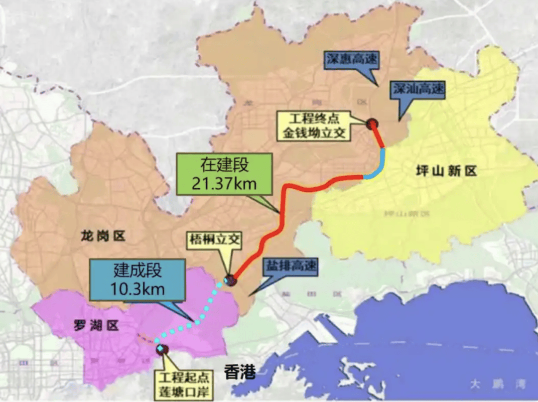 一度被傳"爛尾"！盼了15年的深圳東部過境高速，終于等來官宣推進(jìn)