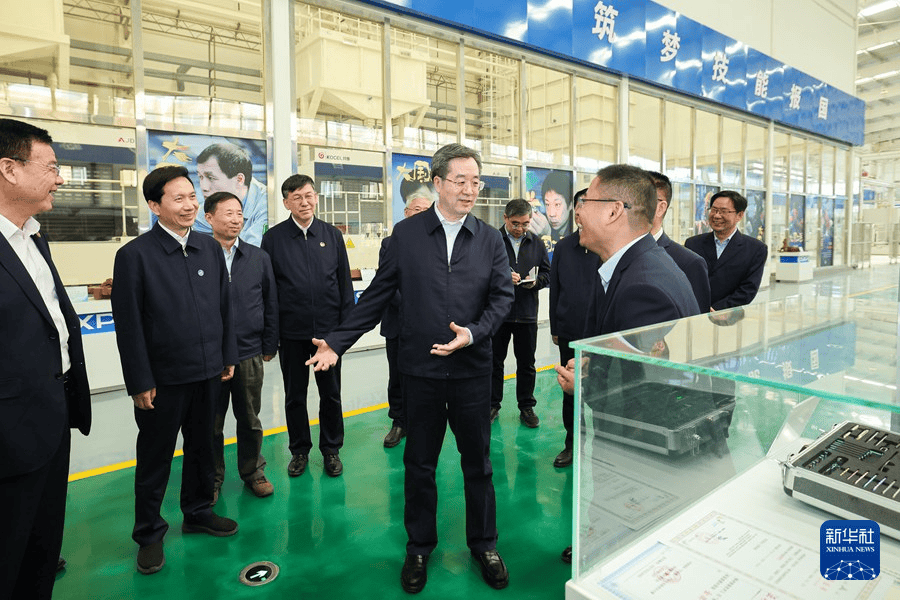 中共中央政治局常委、國務院副總理丁薛祥在陜西調(diào)研