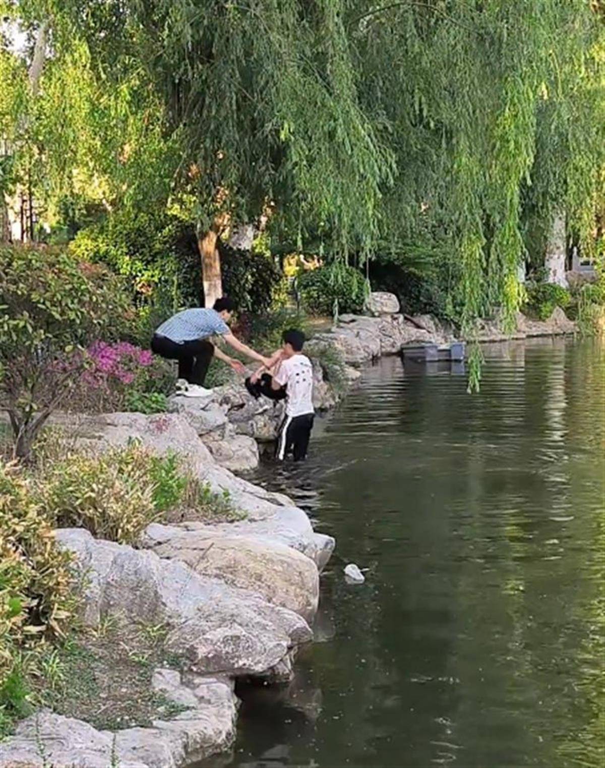 徐州一女童落水被救起，家長(zhǎng)趕來(lái)先責(zé)怪孩子，救人者：家長(zhǎng)當(dāng)時(shí)嚇壞了，后來(lái)已道謝