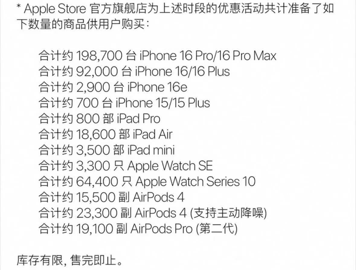一搶而空！iPhone 16 Pro大降價，天貓旗艦店近30萬臺蘋果備戰(zhàn)618