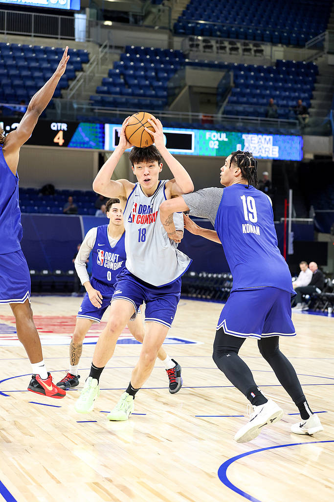 NBA聯(lián)合試訓(xùn)楊瀚森表現(xiàn)不錯(cuò) 選秀專(zhuān)家：他壓制多位NCAA高水平中鋒
