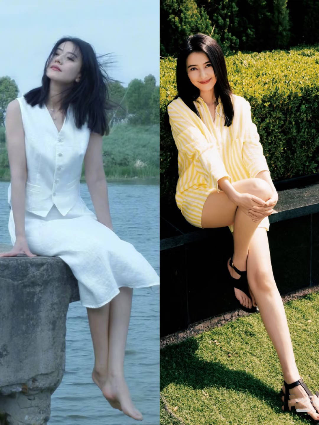56歲許晴少女感，高圓圓女神感，林志玲御姐范，女明星的夏裝都有什么玄機(jī)？