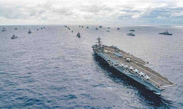 70多艘艦艇現(xiàn)身臺海周邊！解放軍4招，斬斷美軍介入可能