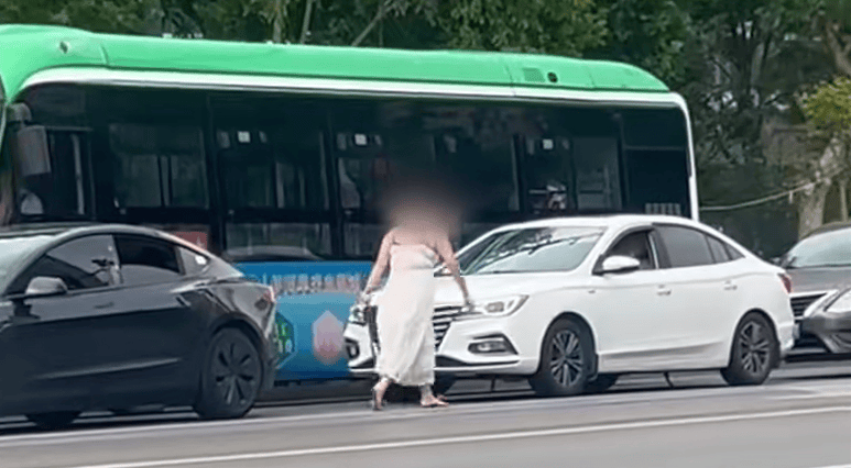 河南一女子路上持械打砸多輛車，最新回應(yīng)：已被警方控制