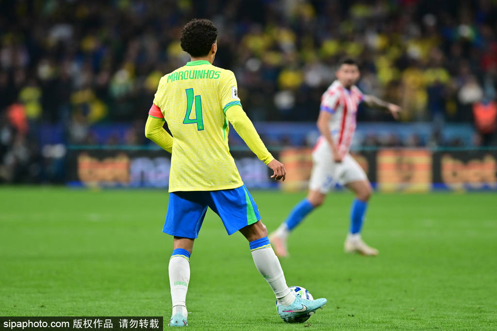 世預(yù)賽-庫(kù)尼亞助攻維尼修斯制勝 巴西1-0巴拉圭提前2輪出線
