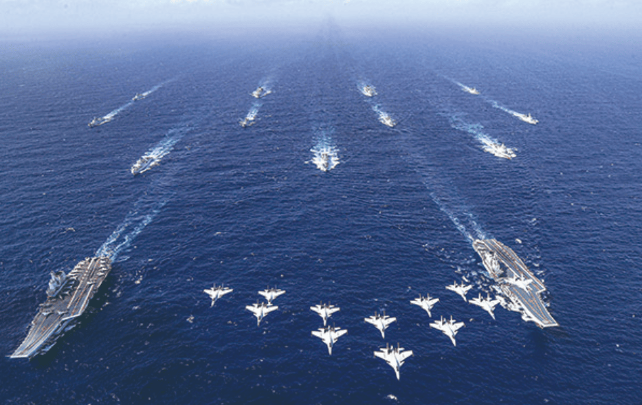 臺軍5架戰(zhàn)機挑釁遼寧艦，特朗普發(fā)現(xiàn)不對勁，緊急扣下64架F-16V