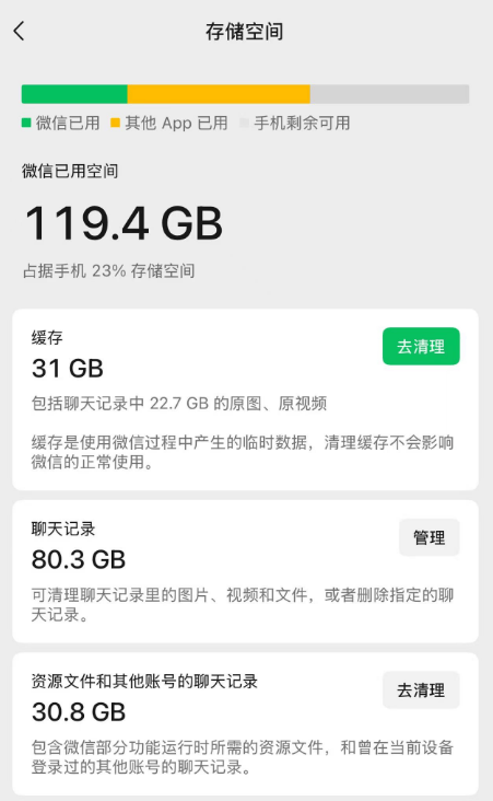 微信將有重大更新，“我80個(gè)g的聊天記錄終于有救了”