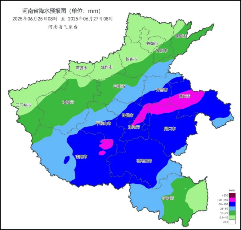 快訊！鄭州將迎中到大雨，局部暴雨