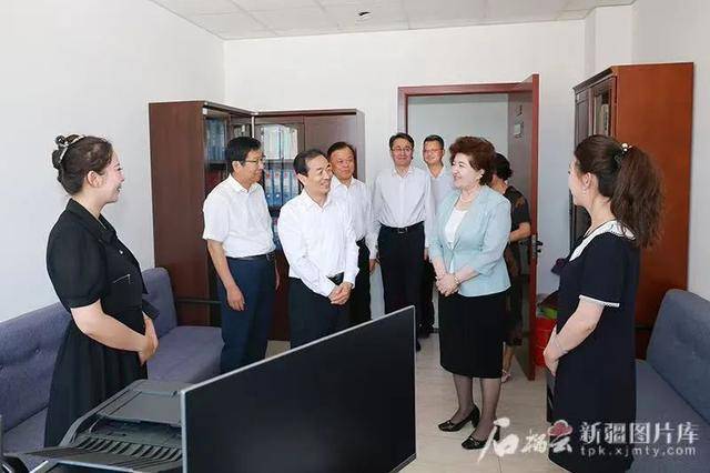 新疆維吾爾自治區(qū)黨委書記陳小江，走訪調(diào)研