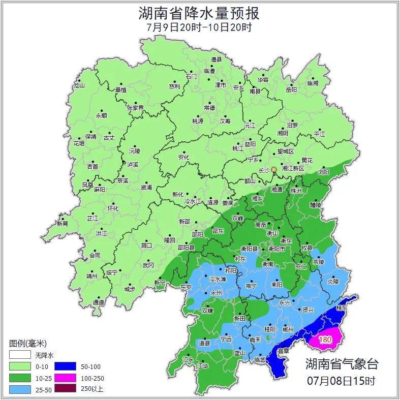 湖南氣象發(fā)布：大暴雨！10級(jí)雷暴大風(fēng)！臺(tái)風(fēng)“丹娜絲”路徑奇特，今晚影響湖南
