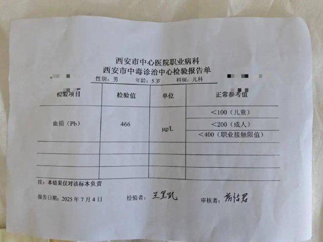 專家稱鉛中毒幼兒智商很難恢復(fù) 有家長傷心過度被搶救