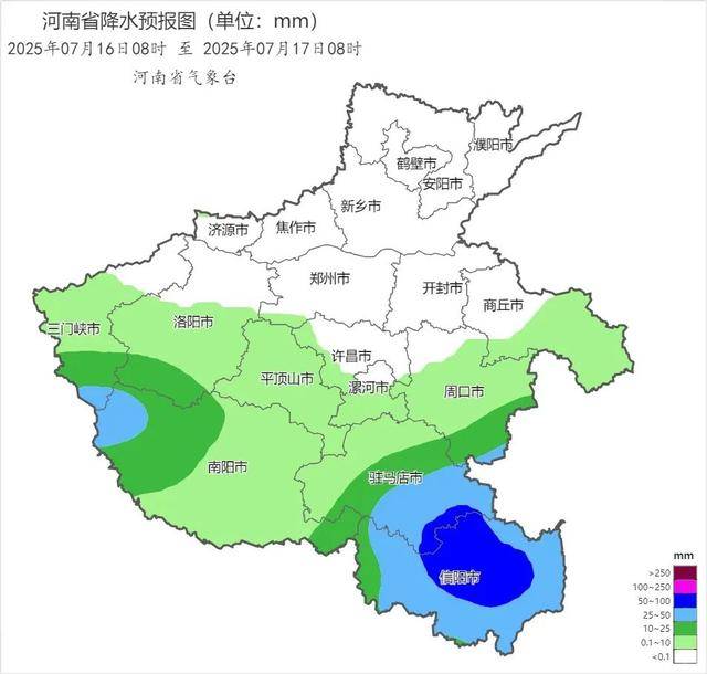 雨！中到大雨！暴雨！明后兩天，河南多地有雨