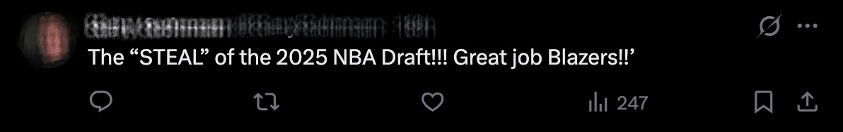 美媒熱議楊瀚森NBA夏季聯(lián)賽出色表現(xiàn) 網友稱開拓者撿了“大漏”！