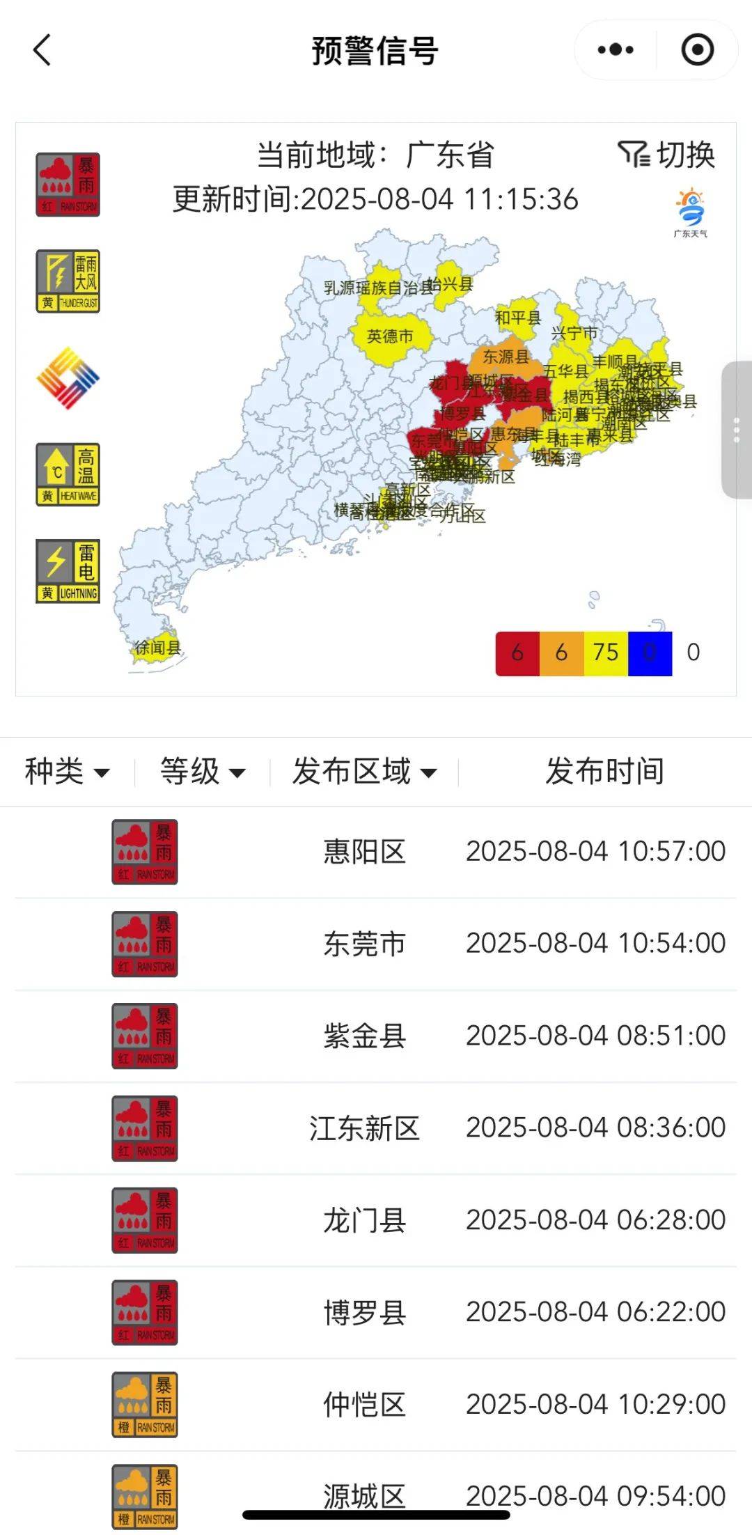 注意！深圳遭遇“暴雨列車”