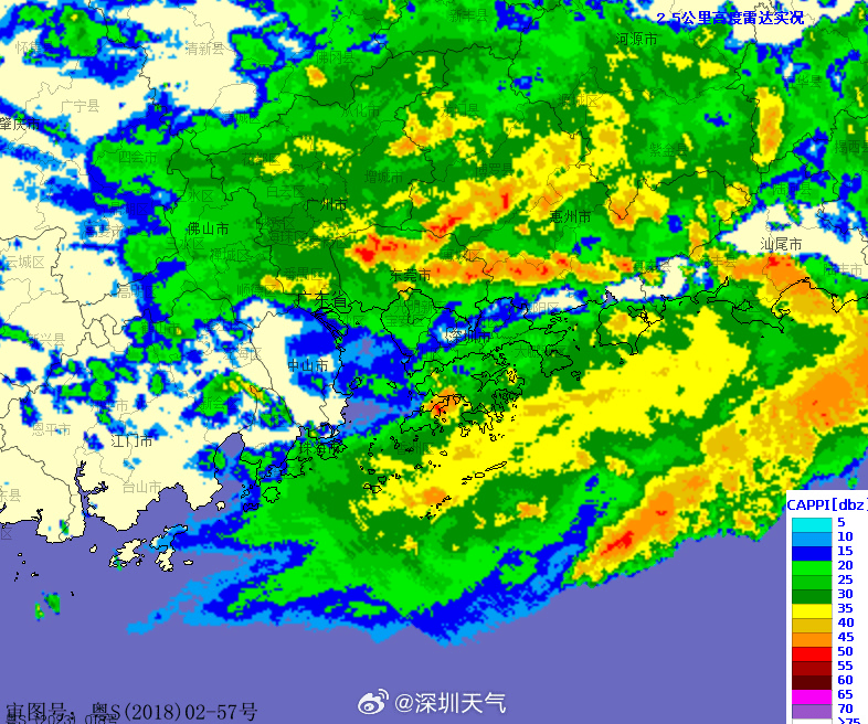 注意！深圳遭遇“暴雨列車”