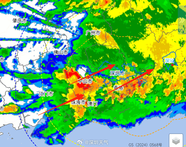 深圳大暴雨下至全國第一，凌晨遭密集雷暴，有地鐵站一度暫停運營，暴雨預(yù)警升級為橙色