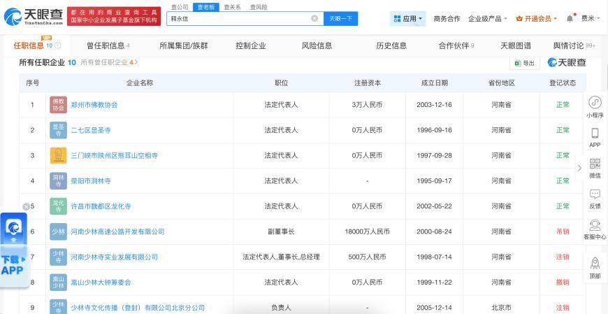 受戒者不做國賊！中國佛協(xié)再談釋永信被查：給全國佛教界抹黑