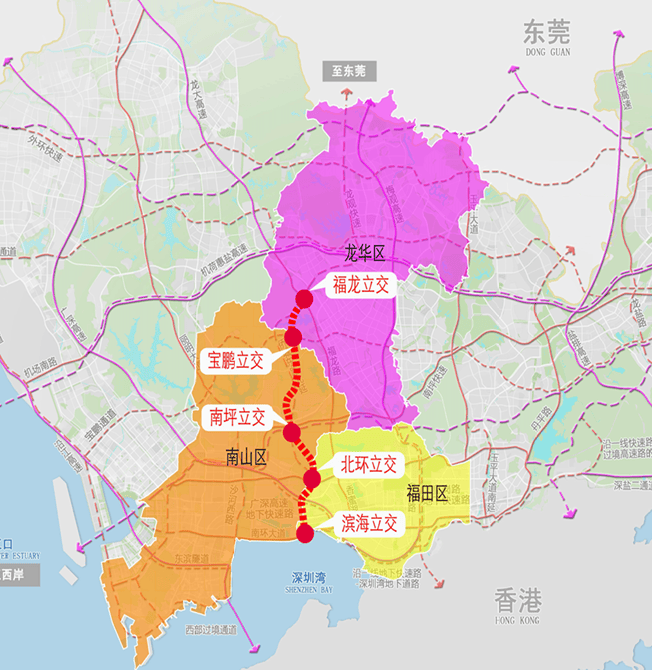 深圳一交通大動脈今年開建！三區(qū)出行擁堵或有大緩解