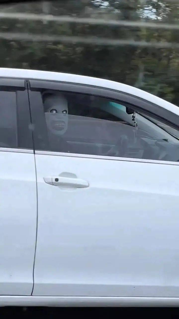 網(wǎng)友稱高速上有人戴恐怖面具驚嚇過路車輛，長深高速交警：已關(guān)注，正在處理