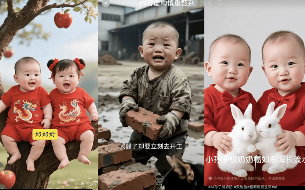 AI生成內(nèi)容新規(guī)實施后，月入過萬的假“孫子”們原形畢露