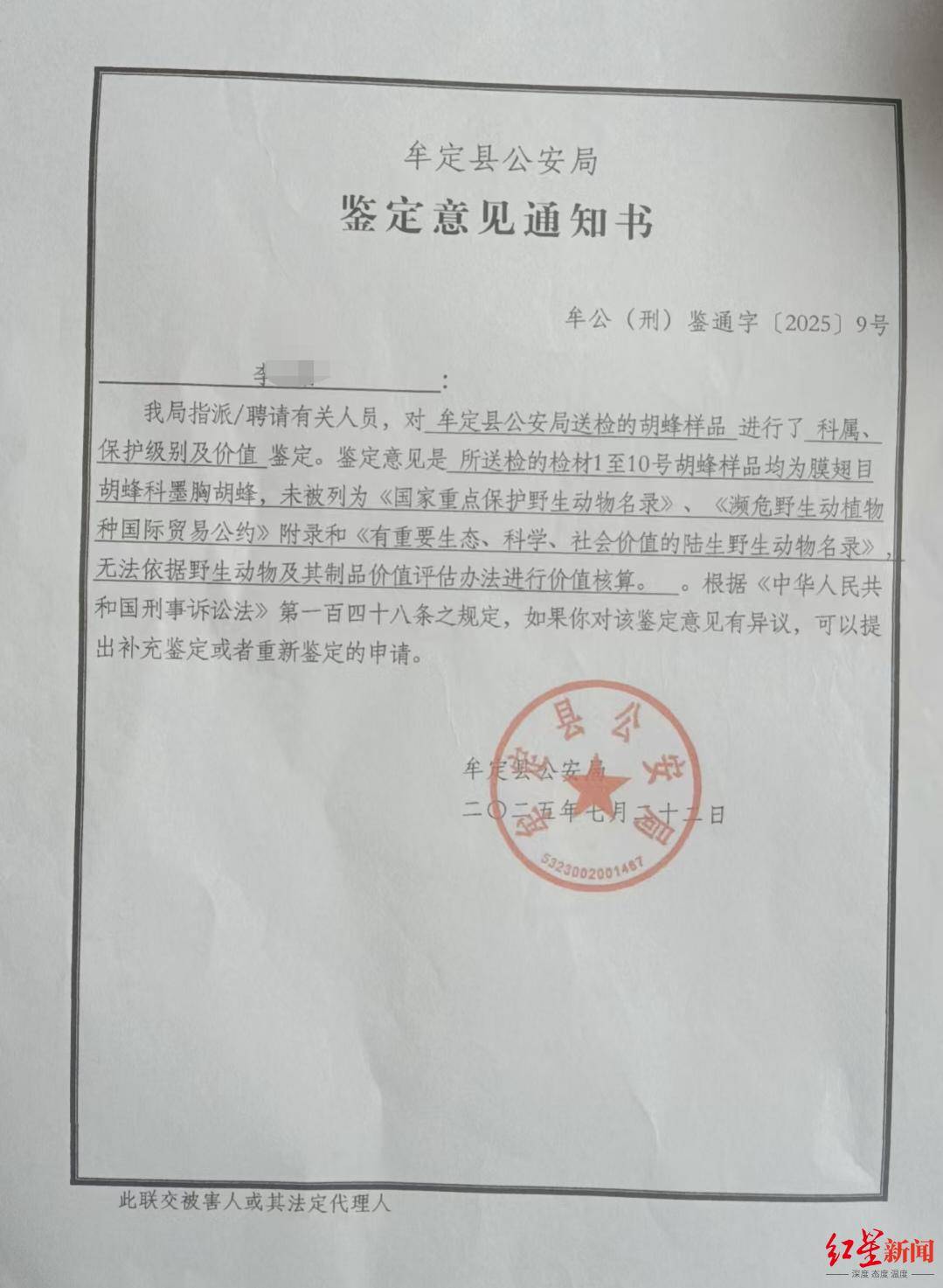 兩兒童遭蜂群蜇傷身亡，養(yǎng)蜂人涉過失致人死亡被立案！胡蜂養(yǎng)殖監(jiān)管存模糊地帶